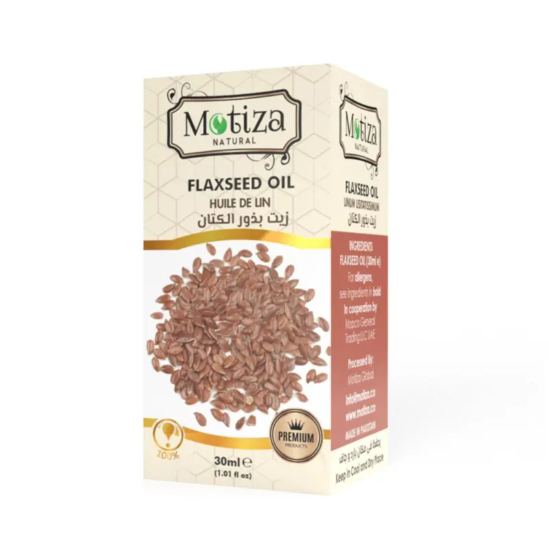 Hørfrø olie, Motiza, 30ml