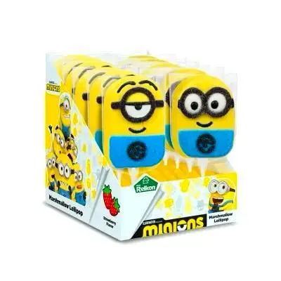 Minions Marshmallow slikkepind, 45g