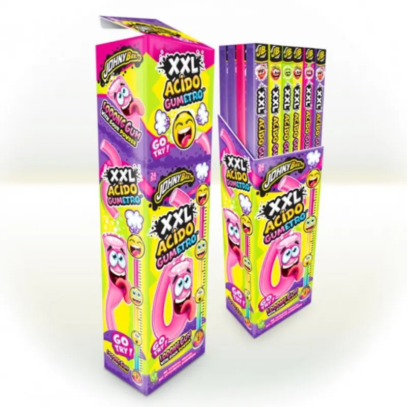 XXL Tyggegummi, Johnny Bee(4 forskellige smag), 70 gr