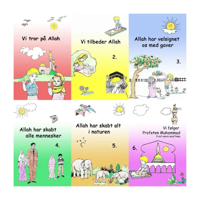 Lær om Islam bogpakke (6 hæfter)