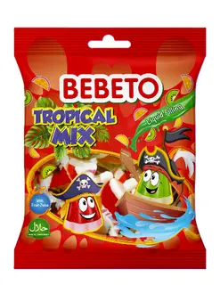 Tropical Mix, Bebeto, 80gr