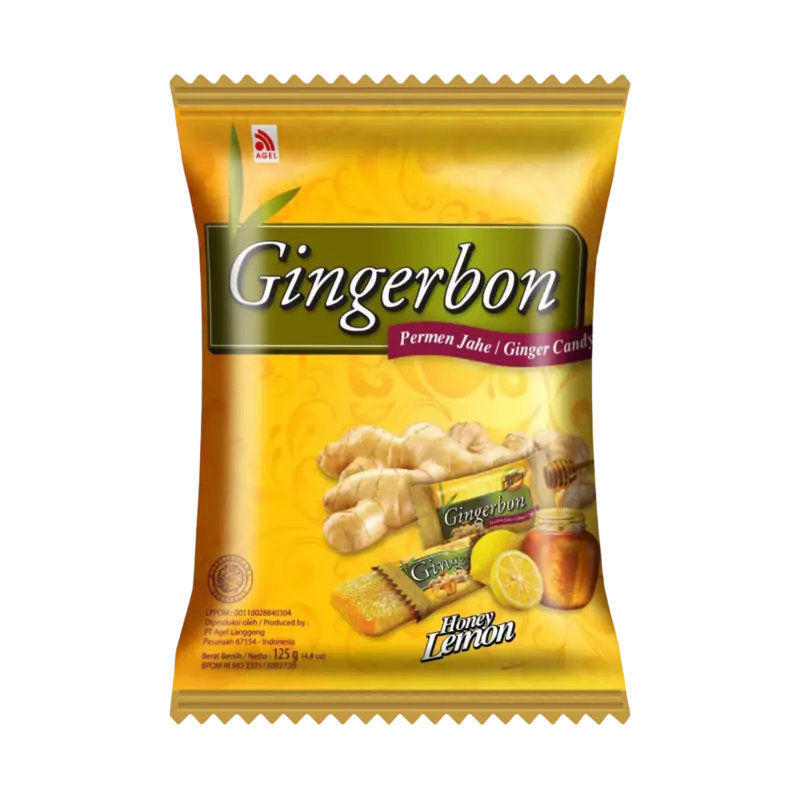 Gingerbon with Honey Lemon 125g