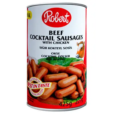 Oksepølser med Kylling, Robert, 425g