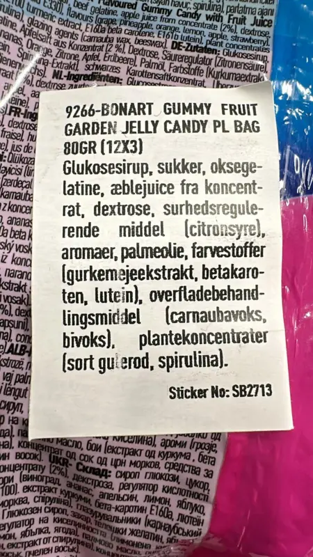 Fruit Garden, bonart, 80g