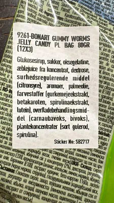 Geléormar, bonart, 80g