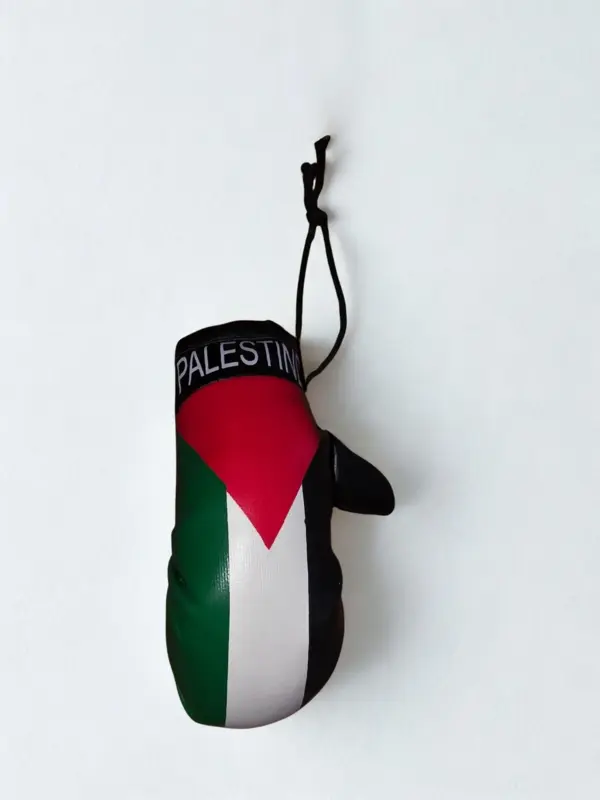 Ophæng - Mini Palæstina boksehandske