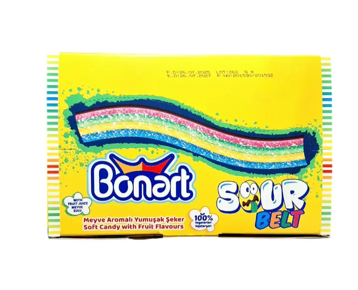 Sour Belt æske, Bonart,  480g