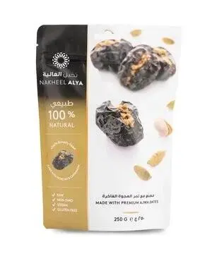 Ajwa-dadler med pistacie og kardemomme - Saudiarabien