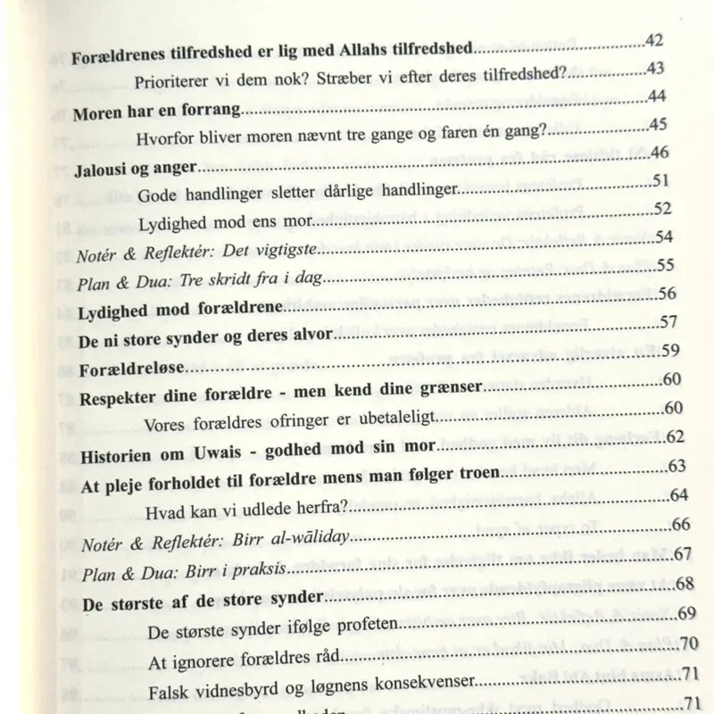 Din rejse mod en smuk karakter (Forældre)