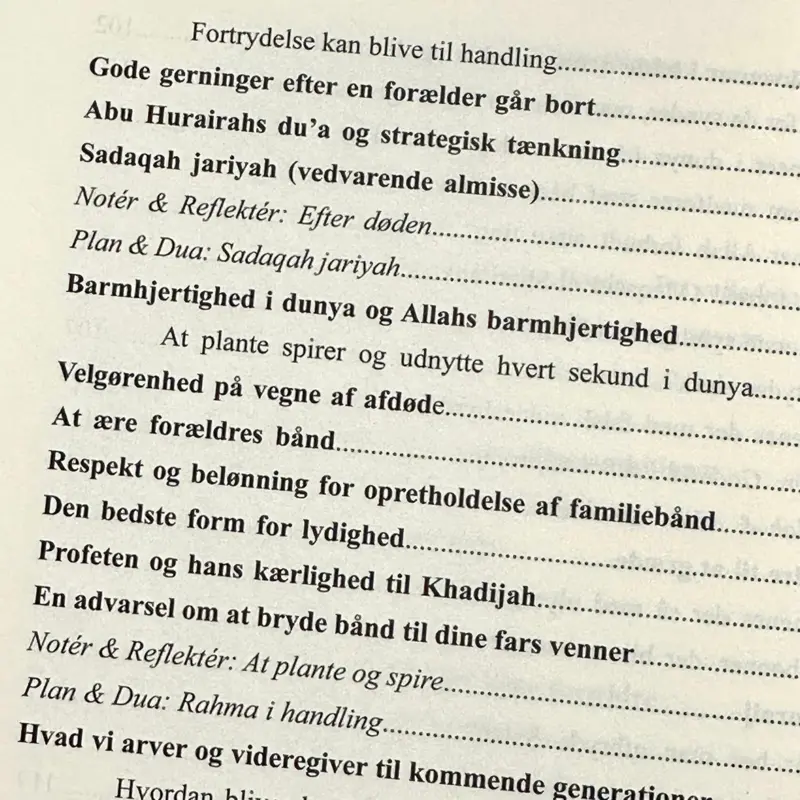 Din rejse mod en smuk karakter (Forældre)