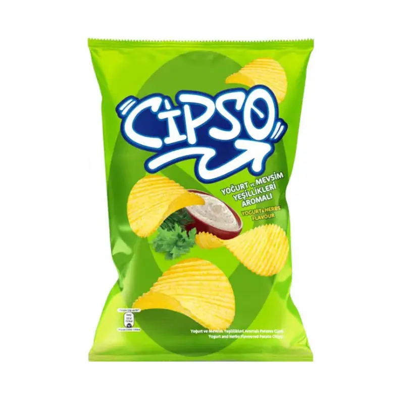 Cipso chips, Yogurt herbs flavour, 104g