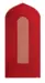 Rotes exklusives Mashrabiya Designer Gebetsteppich