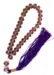 Hellviolette Kristall-Tasbeeh mit 33 Perlen
