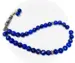 Blue Pearl Glas Tasbih 33 Perlen