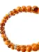 Tiger Design Glas Tasbih 33 Perlen