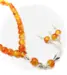 Flaming Crushed Glass Tasbih 33 Perlen