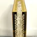 Luksus koranholder med koran i lys/guld marmor look