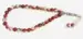 Red Stone, Glas-Tasbih mit 33 Perlen