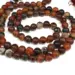 Roter Tigers Eye Tasbih 99 Perlen Achatstein