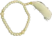 White Pearl Tasbih 33 Perlen