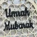 Stor Umrah Mubarak Mihrab træpynt