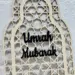 Stor Umrah Mubarak Mihrab træpynt