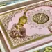 Stor Koran Gaveæske i lyserød med Guld Detaljer