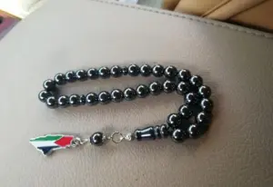 Palæstina Tasbih med 33 Perler