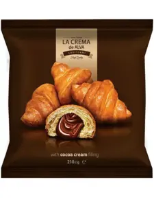 Croissant med Kakaofyld, La Crema de Alva 210 g