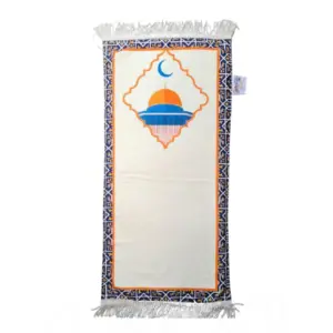 Palæstina Bedetæppesæt til børn med Salah-tracker og Tasbeeh