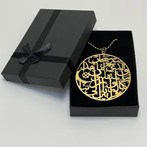 Rejse Dua Bil Vedhæng i Guldfarvet Stål