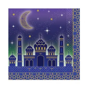 Ramadan Mubarak Servietter 16 stk