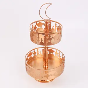 Eid/Ramadan fad i 2 etager (Rosegold)
