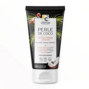 3 i 1 Kokos anisgtspleje med aktiveret kul, 75ml