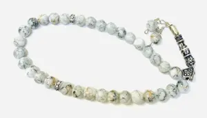 Glas Tasbih Marmor Design 33 perler