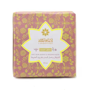 Madina Rose, Havre og Sidrhonning Sæbe 100g