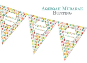 Aqeeqah Mubarak Banner