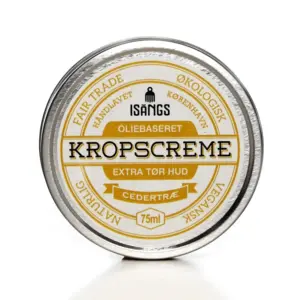 Kropscreme til ekstra tør hud, cedertræ, Isangs, 75ml