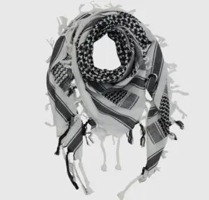 Hvid/Sort Keffiyeh