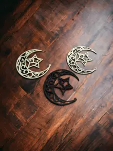 Træ Måne sæt i 3 farver