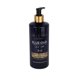Giverny Body, Face & Hair Wash 3in1 - Blue Oud For Men
