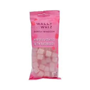Vingummi med Hibiscus Og Hindbær (vegan) Wally & Whiz 57g