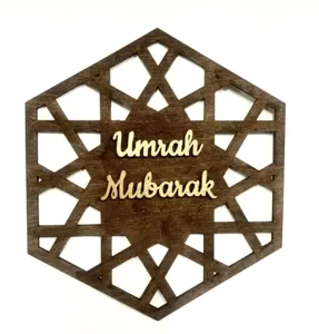 Umrah Mubarak Træ tavle