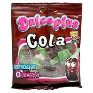 Syrlige Cola Dulceplus 100g