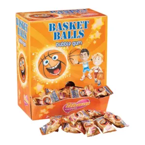 Basket Balls Tutti Frutti Bubble Gum, 1 stk