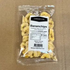 Banan chips, 80g
