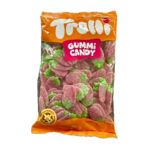Trolli Gummi Candy, Sour Strawberry, 1000g
