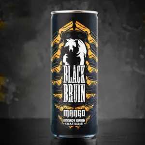 Black Bruin Mango, Energy Drink, 250ml