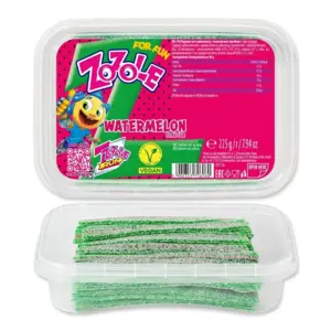 Vandmelon Smag Strips Zozole 225g (Vegan)