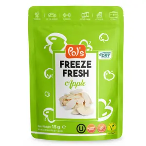 Frystørret Æble Pol's 15g (Vegan)